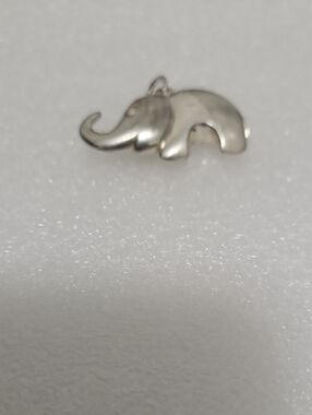 Vintage Tiffany & Co. Silver Elephant Pendant Charm